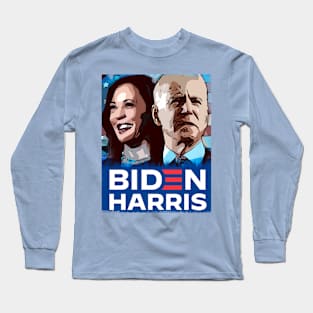 Biden Harris Long Sleeve T-Shirt